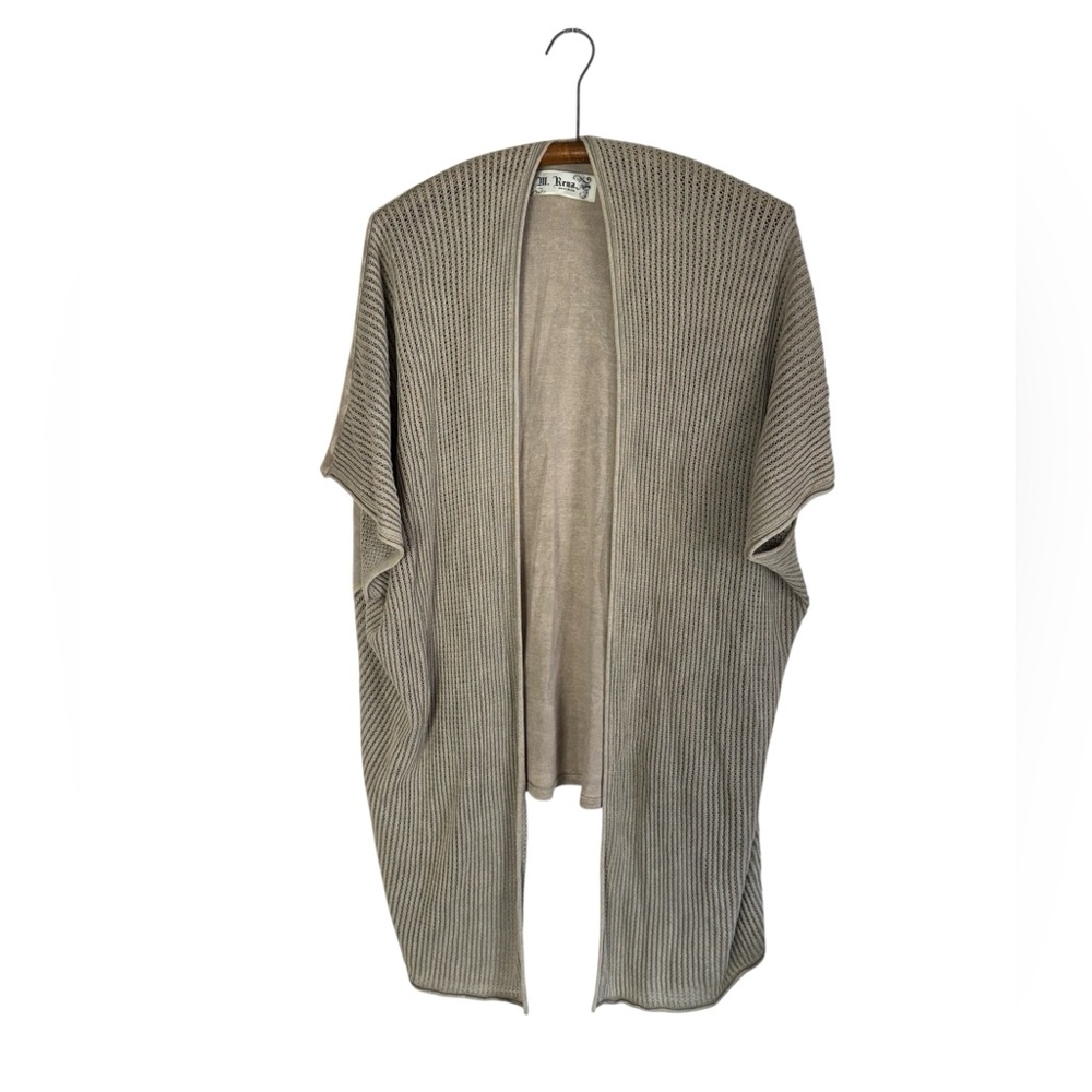M. Rena Knit Cardigan Wrap one size , cotton blend